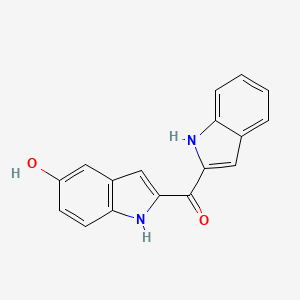 (5-hydroxy-1H-indol-2-yl)-(1H-indol-2-yl)methanone