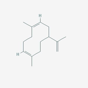 (1Z,5Z)-1,5-dimethyl-8-prop-1-en-2-ylcyclodeca-1,5-diene