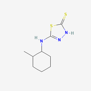 5-(2-Methyl-cyclohexylamino)-[1,3,4]thiadiazole-2-thiol