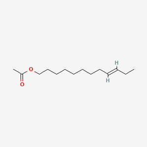 molecular formula C14H26O2 B1235986 (E)-9-Dodecenyl acetate CAS No. 16974-34-8