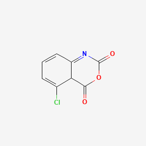 molecular formula C8H4ClNO3 B12359882 5-chloro-4aH-3,1-benzoxazine-2,4-dione 