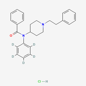 N-(1-phenethylpiperidin-4-yl)-N-(phenyl-d5)benzamide,monohydrochloride