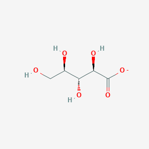molecular formula C5H9O6- B1235991 D-Ribonate 