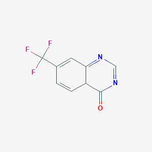 7-(trifluoromethyl)-4aH-quinazolin-4-one