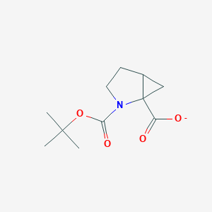 2-[(2-Methylpropan-2-yl)oxycarbonyl]-2-azabicyclo[3.1.0]hexane-1-carboxylate