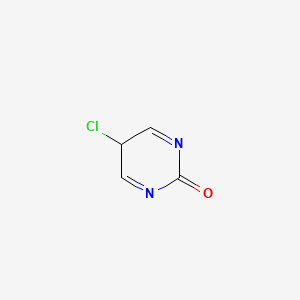 molecular formula C4H3ClN2O B12359953 5-chloro-5H-pyrimidin-2-one 