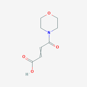 molecular formula C8H11NO4 B12359962 4-morpholin-4-yl-4-oxobut-2-enoic acid 