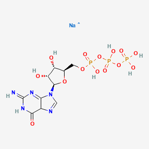 molecular formula C10H16N5NaO14P3 B12359980 CID 156588416 