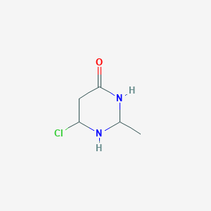 6-Chloro-2-methyl-1,3-diazinan-4-one