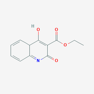 ethyl 4-hydroxy-2-oxo-4aH-quinoline-3-carboxylate