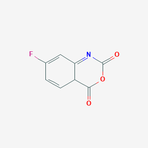 molecular formula C8H4FNO3 B12360068 7-fluoro-4aH-3,1-benzoxazine-2,4-dione 