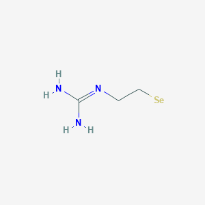 molecular formula C3H8N3Se B1236007 2-Selenoethylguanidine CAS No. 57897-99-1