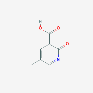 5-methyl-2-oxo-3H-pyridine-3-carboxylic acid