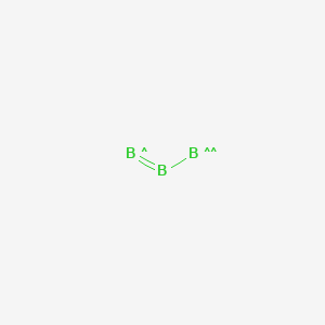 molecular formula B3 B1236010 三硼烷(5) 