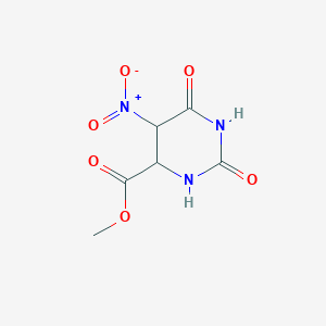 Methyl 5-nitro-2,6-dioxo-1,3-diazinane-4-carboxylate