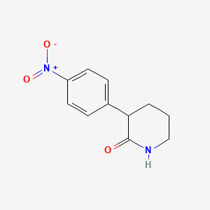 3-(4-Nitrophenyl)-2-piperidinone