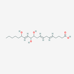 molecular formula C20H34O5 B1236017 11,12,15-Trihydroxyeicosatrienoic acid CAS No. 82144-59-0