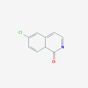 6-chloro-8aH-isoquinolin-1-one