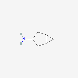 molecular formula C6H11N B12360212 Bicyclo[3.1.0]hexan-3-amine 