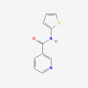 molecular formula C10H8N2OS B12360271 N-thiophen-2-ylpyridine-3-carboxamide 