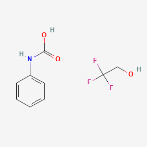 Phenylcarbamic acid;2,2,2-trifluoroethanol