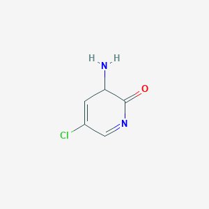 3-amino-5-chloro-3H-pyridin-2-one