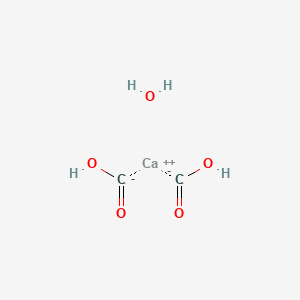 molecular formula C2H4CaO5 B12360361 Calcium;hydroxymethanone;hydrate 