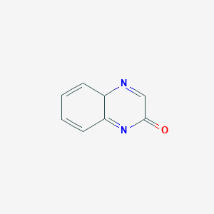 molecular formula C8H6N2O B12360524 4aH-quinoxalin-2-one 