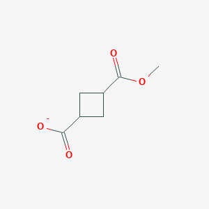 1,3-Cyclobutanedicarboxylic acid, 1-methyl ester