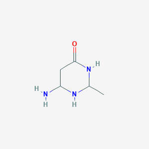 6-Amino-2-methyl-1,3-diazinan-4-one