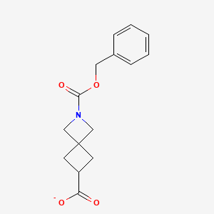 2-Azaspiro[3.3]heptane-2,6-dicarboxylic acid, 2-(phenylmethyl) ester