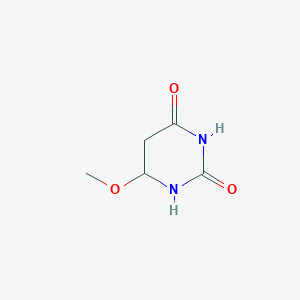 molecular formula C5H8N2O3 B12360614 6-Methoxy-1,3-diazinane-2,4-dione 