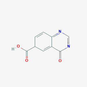 molecular formula C9H6N2O3 B12360729 4-oxo-6H-quinazoline-6-carboxylic acid 