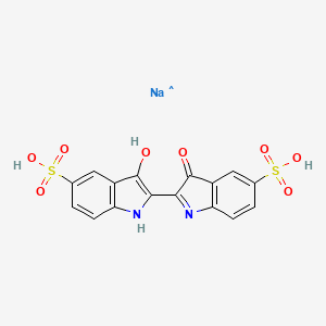 molecular formula C16H10N2NaO8S2 B12360744 CID 156588357 