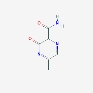 2-Pyrazinecarboxamide,3,4-dihydro-5-methyl-3-oxo-