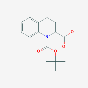 1,2(2H)-Quinolinedicarboxylic acid, 3,4-dihydro-, 1-(1,1-dimethylethyl) ester