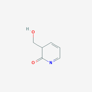 molecular formula C6H7NO2 B12360869 3-(Hydroxymethyl)-2(3H)-pyridinone CAS No. 42330-61-0