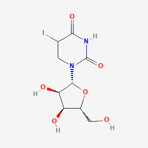 1-[(2R,3R,4S,5R)-3,4-dihydroxy-5-(hydroxymethyl)oxolan-2-yl]-5-iodo-1,3-diazinane-2,4-dione