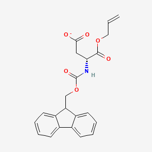 D-Aspartic acid, N-[(9H-fluoren-9-ylmethoxy)carbonyl]-, 1-(2-propen-1-yl) ester