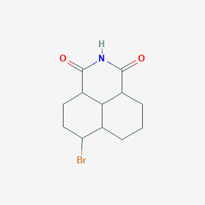 6-Bromo-3a,4,5,6,6a,7,8,9,9a,9b-decahydrobenzo[de]isoquinoline-1,3-dione