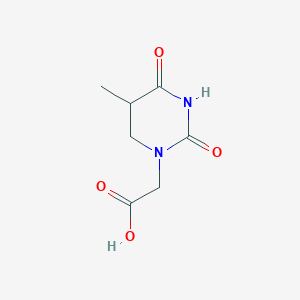 molecular formula C7H10N2O4 B12360913 1-Thyminylacetic acid 