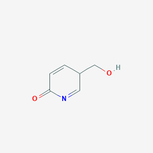 molecular formula C6H7NO2 B12360939 3-(hydroxymethyl)-3H-pyridin-6-one 