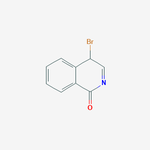 molecular formula C9H6BrNO B12360943 4-bromo-4H-isoquinolin-1-one 