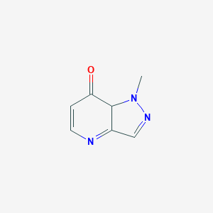 1-methyl-7aH-pyrazolo[4,3-b]pyridin-7-one