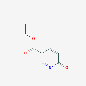 molecular formula C8H9NO3 B12361036 ethyl 6-oxo-3H-pyridine-3-carboxylate 