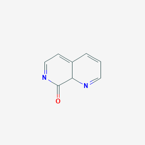 molecular formula C8H6N2O B12361060 8aH-1,7-naphthyridin-8-one 