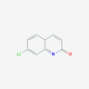 molecular formula C9H6ClNO B12361085 7-chloro-4aH-quinolin-2-one 