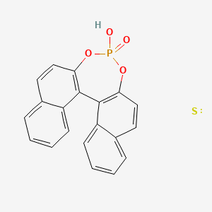 Dinaphtho[2,1-d:1',2'-f][1,3,2]dioxaphosphepin, 4-hydroxy-, 4-oxide,(11bS)-