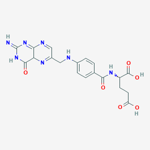 molecular formula C19H19N7O6 B12361106 (2S)-2-[[4-[(2-imino-4-oxo-4aH-pteridin-6-yl)methylamino]benzoyl]amino]pentanedioic acid 