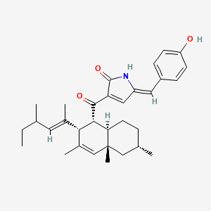 molecular formula C32H41NO3 B1236113 塔拉卷曲菌素 A 